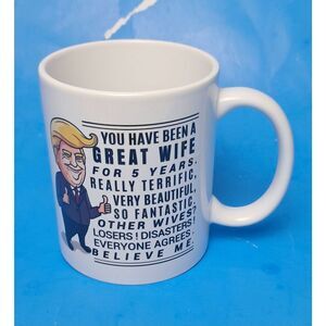 Funny Donald Trump Great Wife Coffee Mug For Her-Great Condition